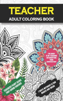 Teacher Adult Coloring Book