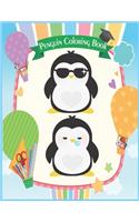 Penguin Coloring Book: All Ages Coloring Book with Beautiful Penguin Designs (Animal Books)