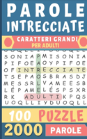 Parole Intrecciate Caratteri Grandi