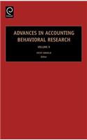 Advances in Accounting Behavioral Research