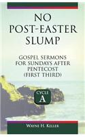 No-Post Easter Slump