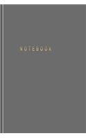 Notebook: Blank Lined Classic Journal Notebook (6 x9 inches) - 110 Pages(79 Classic)