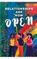 Relationships Are Now Open: March 8th Celebration IWD Journal: The Ultimate 6x9 Inch, 93 Fill In Prompt Page Journal For: International Women's Day Female Empowerment Feminists
