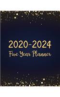 2020-2024 Five Year Planner: 5 Year Monthly Planner For To Do List Journal Notebook Academic Schedule Agenda Logbook Or Student Teacher Organizer Business Appointment W/ Holiday