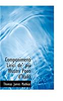 Componimenti Lirici de' Pi Illustri Poeti D'Italia: (English)