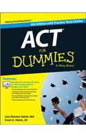 ACT For Dummies, with Online Practice Tests