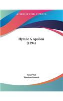 Hymne A Apollon (1894)