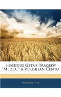 Hosidius Geta's Tragedy Medea,