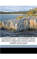 Chronicles: Introduction, Revised Version with Notes, Index and Map Volume 13