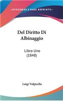 del Diritto Di Albinaggio