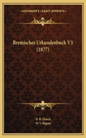 Bremisches Urkundenbuch V3 (1877)