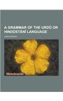 A Grammar of the URD or Hind St N Language