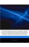 Articles on Year of Death Uncertain, Including: Richey Edwards, Erich Neumann (Politician), Tom Dennis, Langa Kaxaba, CAM Lyman, Zbigniew of Poland, James Knight (Explorer), Bernard Fokke, Bartoli