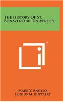 The History of St. Bonaventure University