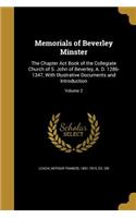Memorials of Beverley Minster