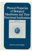 Physical Properties of Biological Membranes and Their Functional Implications