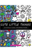 Cute Little Things Coloring Book