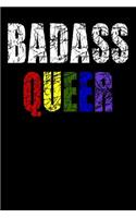 Badass Queer: Blank Lined Journal