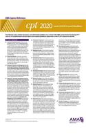 CPT 2020 Express Reference Coding Card: Level I & HCPCS Level II Modifiers