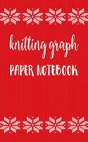 Knitting Graph Paper Notebook: Crochet 4:5 Ratio graph paper journal for Knitters (Gift)