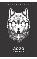 Wolf Hund Kalender 2020
