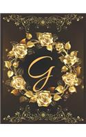 G Alphabet Notebook Journal