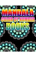 Mandala Color by Number Books: Kids and Adults
