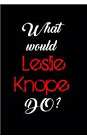 What Would Leslie Knope Do?