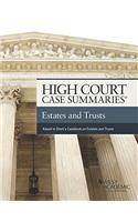 High Court Case Summaries, Estates and Trusts