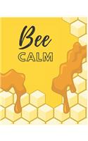 Bee Teacher Planner 2019-2020: Animals Schedule School Year Book Academic Lesson Organizer Appreciation Gifts for Men/Women With Yearly Calendar and Record Supplies for Classroom