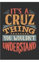 It's A Cruz You Wouldn't Understand: Want To Create An Emotional Moment For The Cruz Family? Show The Cruz's You Care With This Personal Custom Gift With Cruz's Very Own Family Name Sur