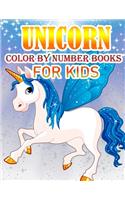 Unicorn Color By Number Books For Kids