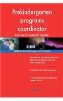 Prekindergarten programs coordinator RED-HOT Career; 2509 REAL Interview Questio