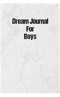Dream Journal for Boys