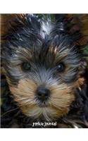 Yorkie Journal: 7.44 x 9.69 inch, wide ruled composition book, composition book for kids, 200 pages