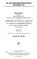 H.R. 2941, Brownfields Redevelopment Enhancement ACT