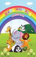Baby Animals Coloring Book