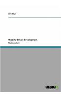 Usabilty Driven Development