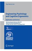 Engineering Psychology and Cognitive Ergonomics. Applications and Services