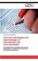 USO de Estrategias de Aprendizaje En Estudiantes de Microbiologia