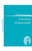 Christian Wahnschaffe: Roman in zwei Bänden(German)