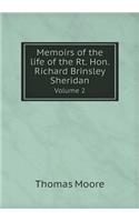 Memoirs of the Life of the Rt. Hon. Richard Brinsley Sheridan Volume 2