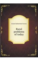 Rural problems of today: (English)