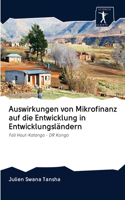 Auswirkungen von Mikrofinanz auf die Entwicklung in Entwicklungsländern