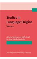 Studies in Language Origins