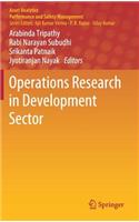 Operations Research in Development Sector