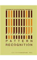 Advances In Pattern Recognition - Proceedings Of The 6th International Conference