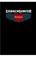 Eisbach Surfer Notizbuch, Reise Tagebuch: Kariert, Planer Mit Extra Packliste Zum Abhaken, 6X9inch (Ca. Din A5), Für Männer, Frauen, Mädchen, Ideales Geschenk