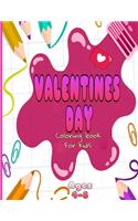 valentines day coloring book for kids ages 4-8
