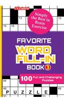 FAVORITE WORD FILL-IN Book 3